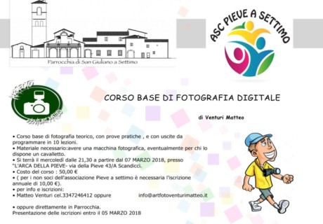 Corso base di fotografia digitale