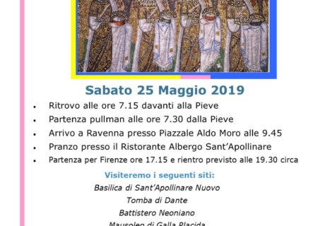 Visita ai mosaici di Ravenna 25 Maggio 2019