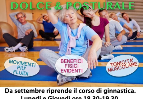 Corso di Ginnastica dolce e posturale 2022/23