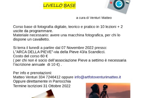 Corso Fotografia Base 2022/23