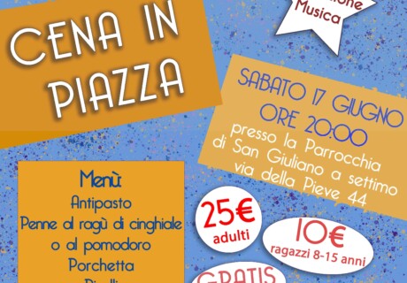 Cena 17 Giugno 2023